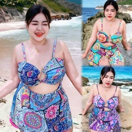Fashion Shop For Chubby Women**2-Piece Set Women Bust 38-50 Free Skirt It Is A Very Beautiful Wrap A