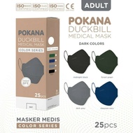 Masker POKANA Duckbill 4 -ply Earloop Medical Face Mask Adult