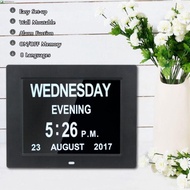 NEEDWAY Digital Clock Dashboard Date Table Large Time Dementia Alarm Clock