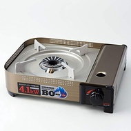 【Direct from Japan】 Iwatani Cassette Stove BO- Plus Hairline Silver CB-AH-41F