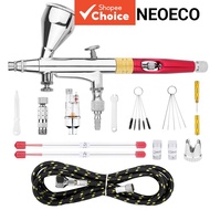 Gravity Dual-action Mini 9cc Airbrush Detachable Fluid Cup Paint Nail Spray Gun Makeup Paint Set Fac
