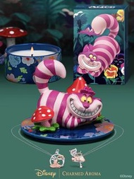 Charmed Aroma-Disney® Cheshire Cat Candle + Jewelry Tray - Necklace Collection 愛麗絲夢遊仙境柴郡貓頸鍊系列