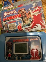 美品 Bandai Ultraman G LSI 掌上遊戲機