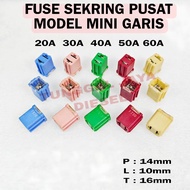 Central Fuse Fuse Fuse Central Box Mini Line 20A 30A 40A 50A 60A Ampere Original