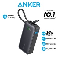 Anker Powerbank Fast Charging Nano Power Bank Powercore Powerbank 10000mAh 30W Portable Charger with