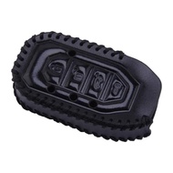 Black PU Leather Key Fob Cover Case RFX-P2WG15-SS Fit for Compustar G15 2Way Remoteauto parts Car de