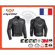 Ixon-Riding Jacket-Gyre Air-Black + Free Rain Coat (Authentic) France Design