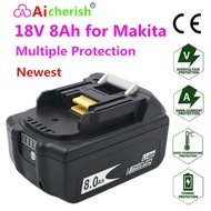 Makita 18V BL1830 BL1840 BL185 Use The Latest Version of 18V8Ah Lithiumion Rechargeable Battery Makita