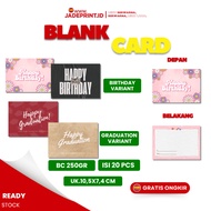 [BLANK CARD]BLANK CARD, GREETING CARD CONTENTS 20 PCS, BC250 GR