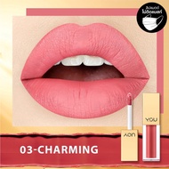 YOU Rouge Velvet Matte Lip Cream เนื้อเนียน บางเบา แห้งเร็ว มีสารสกัดจากน้ำมันมะพร้าว วิตามิน E ลิปแ