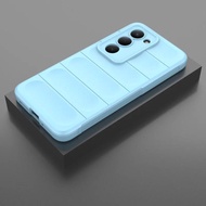 For realme C100 5G C100i 2026 TPU Frame Flannel Lining Four-Corners Phone Case for Realme c100 Realm