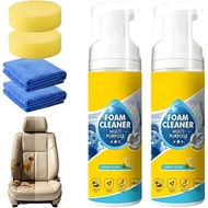 4-in-1 Multi-Enzyme Foam Cleaner, New Foam No-Rinse Cleaner, All-Purpose Deep Cleaning Spray for Car