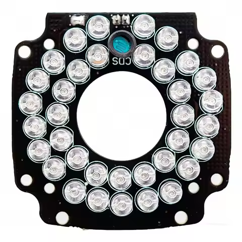 90 degrees CCTV Accessories infrared light 36 Grain 850nm IR LED board for Surveillance cameras nigh