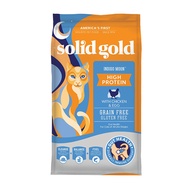 Solid Gold อาหารแมวแห้ง High Protein Dry Cat Food Indigo Moon Cat Dry Food with Digestive Probiotics