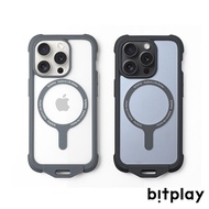 預購5/27出貨 bitplay iPhone 15 Pro Max 霧面磁吸隨行殼暗夜黑
