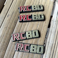 SUZUKI Logo emblem rc 80SUZUKI