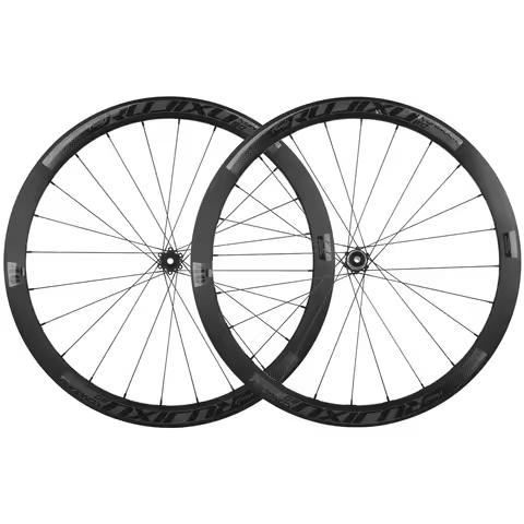 GRAVEL 700C RUJIXU 6 Pawls Ratchet 36T deep wheel road bicycle disc brake wheelset aluminum wheels r