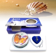 Limited Edition Viral Wish Pearl Necklace - Genuine Oyster Pearl Jewelry for Girlfriend & Special Oc