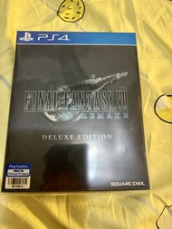 Final fantasy 7 FF7 Remake 最終幻想7 Deluxe 限定版 99%新 ps4
