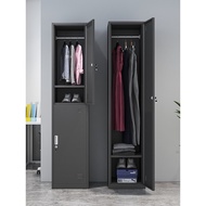 Single Door Locker Unique Cabinet Employee Locker Steel Locker Locked Tin Cabinet Office Wardrobe Ga