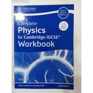 Complete physics for Cambridge IGCSE workbook