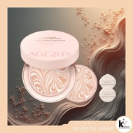 [AGE20'S] Glow Fit Tone-up Sun Pact Set SPF50+ PA++++ (12.5g+Refill 12.5g)