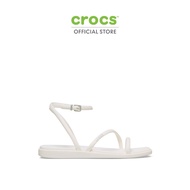 CROCS รองเท้าแตะผู้หญิง MIAMI ANKLE STRAP SANDAL รุ่น 212256-0WV - CHALK
