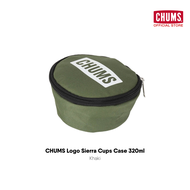 CHUMS Logo Sierra Cups Case 320ml/ เคสสำหรับใส่ถ้วยsierra  เคสอุปกรณ์ครัว อุปกรณ์แคมป์ปิ้ง ชัมส์