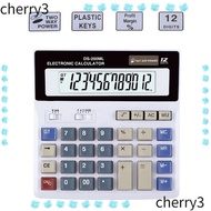CHERRY Large  School 2 Way Power Supplies Finance Desktop Calculator