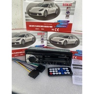 Short model card radio, music player, mp3, bluetooth radio, 12V - 24V power. truck radio