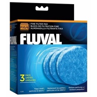 Fluval FX4/5/6 Medium Fine Filter Pad Blue - 3-Pack