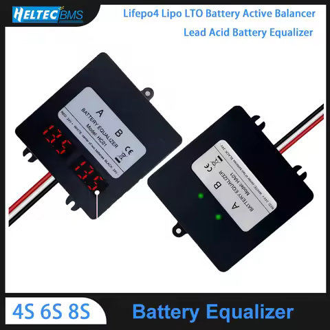 Heltec 5A 4S 6S 8S Active Balancer for Lifepo4 Lipo LTO Battery/12V LCD/LED Lead Acid Battery Equali