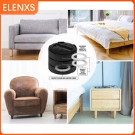 1/2/3 Pack of 4 Durable Plastic Multi-slot Sofa Furniture Risers Bed Leg Pad Riser