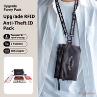 New Travel Passport Wallet with RFID Blocking, Multi-Function Card Holder & Phone Pouch - dompet pas