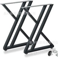 Office Desk Legs Rock Slab Coffee Table Dining Table Legs Frame Solid Wood Bar Table Computer Desk I