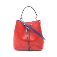 【二手】LOUIS VUITTONNeoNoe 手提包 M54365 罌粟紅皮革 女士二手 B