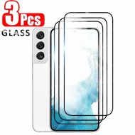 3PCS Tempered Glass for Samsung S22 Ultra S20 S21 Plus Screen Protector On for Samsung S20 S21 FE S22 Plus S23 S22 Ultra Glass