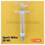 Mica TPX 20ml Syringe/Syringe Tube/Plastic Steel Syringe/Flexy Syringe.
