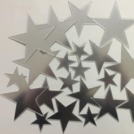 20pcs/set Acrylic Mirror Surface Sticker Cartoon Starry Wall Stickers For Kids Rooms Home Decor Cute