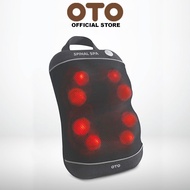 OTO Official Store OTO Spinal Spa SS-99 Massager Back Spinal Sleek Slim Quiet Wireless 8 Massage Nodes Soothing Heat