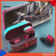 Skym* A6 Bluetooth-compatible Earphones Wireless High Fidelity Earbuds Bluetooth-compatible 50 Wireless Earbuds for Gaming