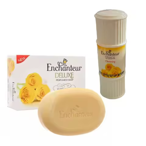 Enchanteur DELUXE Charming Talc Gently Cleanses And Moisturises Brightening Smooth Skin Fresh Lastin