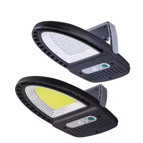 PIR Motion Sensor Solar Wall Light Outdoor IP67 Waterproof Wireless LED Security Night Lamp for Gard