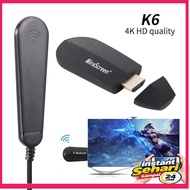 MiraScreen Mirroring AnyCast Miracast Airplay HDMI Dongle WiFi 4K - K6 - 3UMP01BK