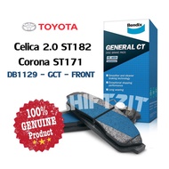 Original Bendix DB1129GCT Front Brake Pad - Toyota Celica 2.0 ST182 Corona ST171
