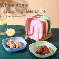 Lightweight Unbreakable Mini Tableware Plates, Reusable Square Dishes, Dishwasher &amp; Microwave Safe Perfect