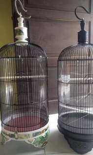 Mika sangkar Lovebird full tebal 030 tinggi 40cm keliling samping 105cm terapi jeruji lb kenari kace
