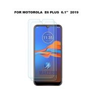 Tempered Glass MOTOROLA MOTO E6 E6 PLAY/ E6 PLUS Screen Guard Anti-scratch Clear Glass + Free Cardbo