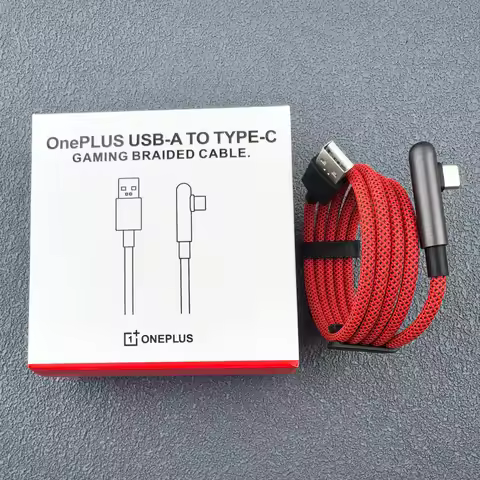 100W 80W Supervooc Fast Charger Cable 10A For Oneplus Ace 6 5 3 13 12 11 10T 9 8T Pro 90° Elbow Type