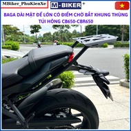 Thùng xe cb650 cbr650 thùng nhôm xe cb650 thùng top nhôm thùng gắn baga xe máy mbiker